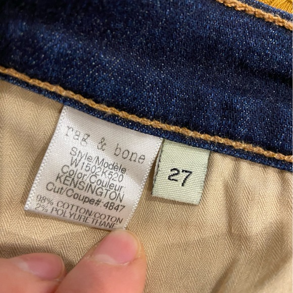 Rag and Bone Skinny Kensington Jean, Sz 27 - Picture 11 of 11